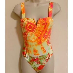 Abound Tie Dye Sleeveless Bodysuit XXS new without tag